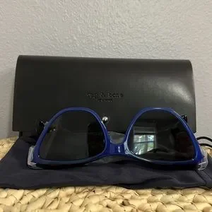 rag & bone | Accessories | Rag Bone 55mm Blue Sunglasses  display picture 1
